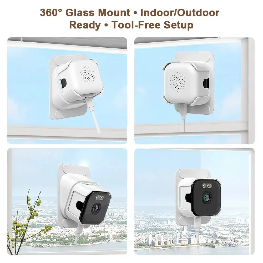 5MP Window Camera 5GHz WiFi Indoor Cameras For Home Security Color Night Vision Motion Detection 24/7 Recording Quick Install