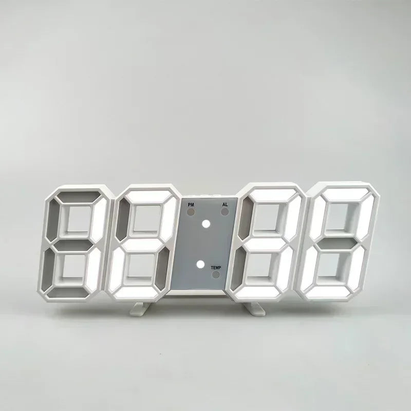 3D LED Digital Alarm Clock