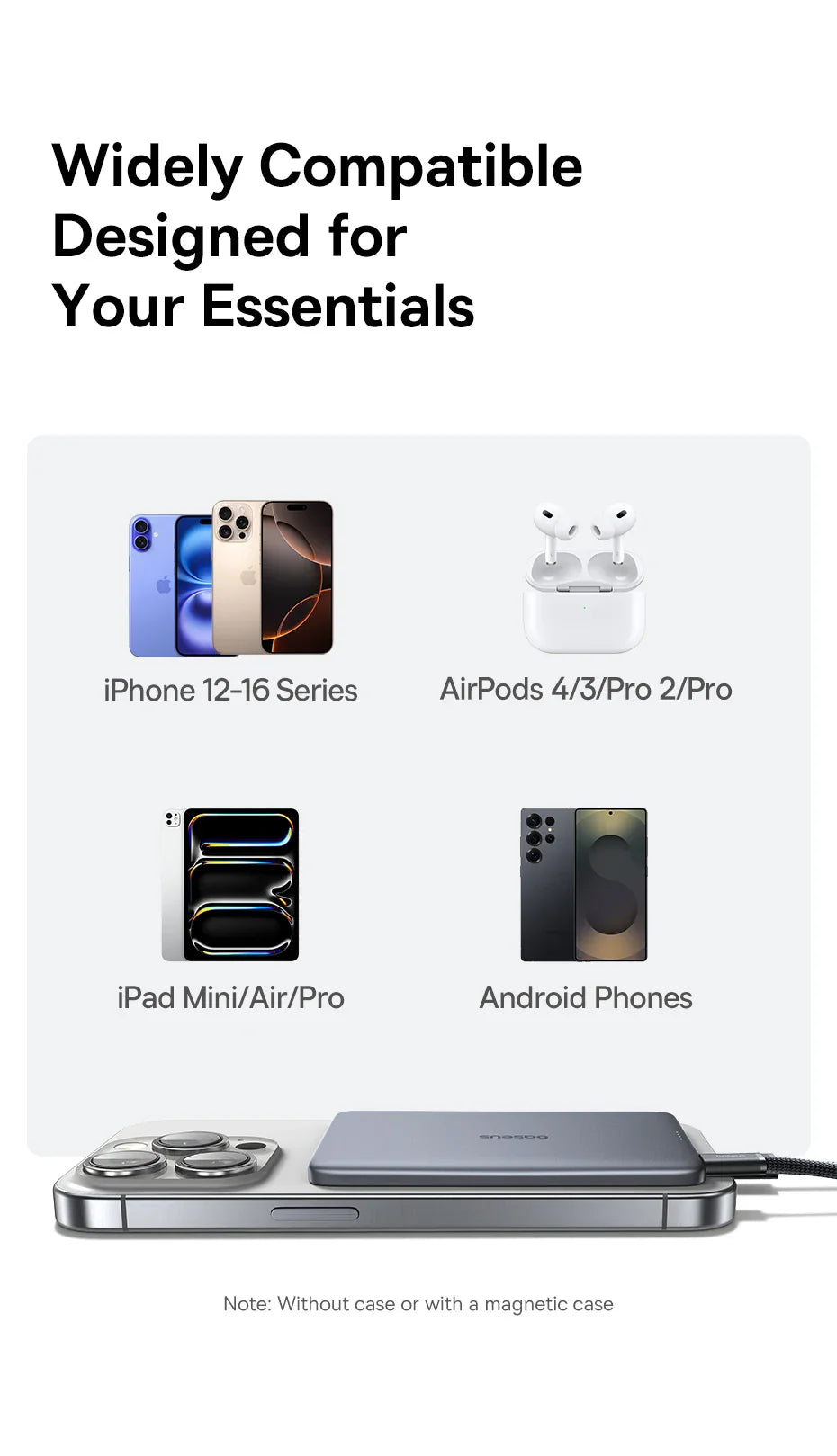 Baseus 5000mAh Magnetic Power Bank