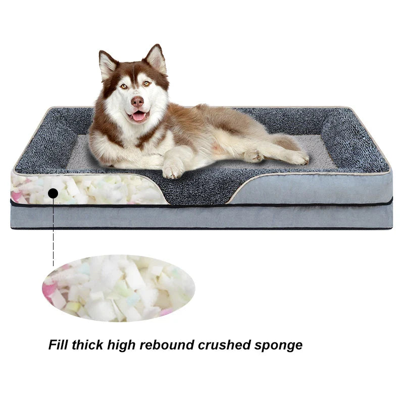 All Seasons Removable Washable Oversized Dog Bed