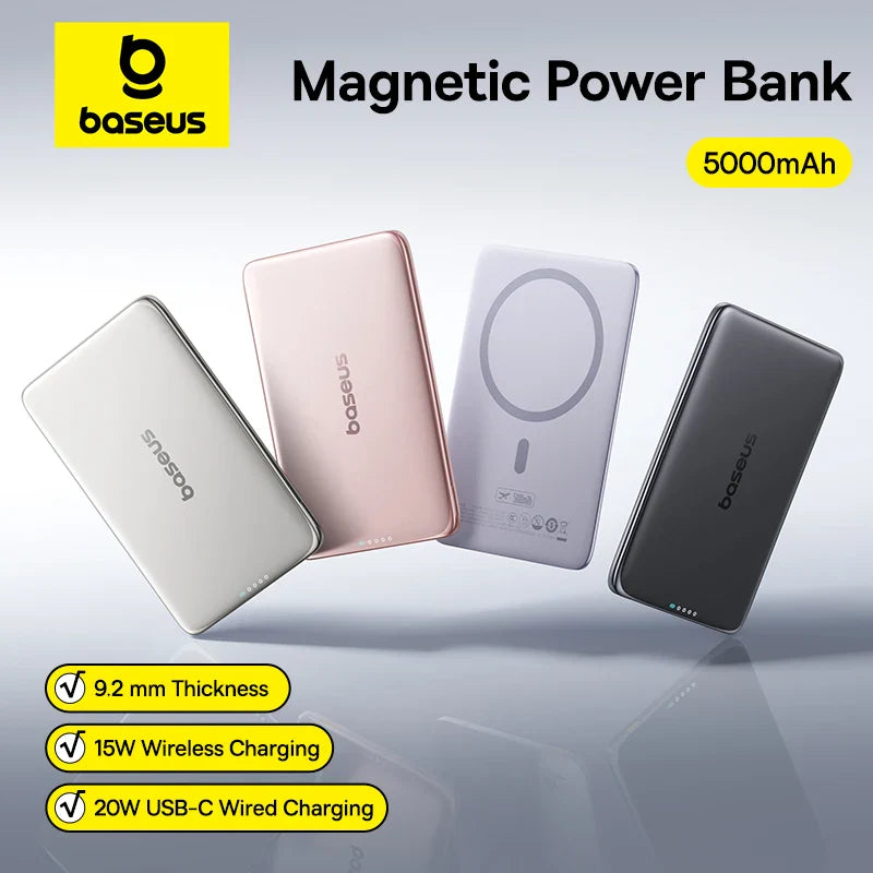 Baseus 5000mAh Magnetic Power Bank