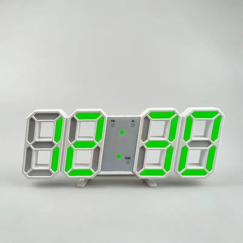 3D LED Digital Alarm Clock