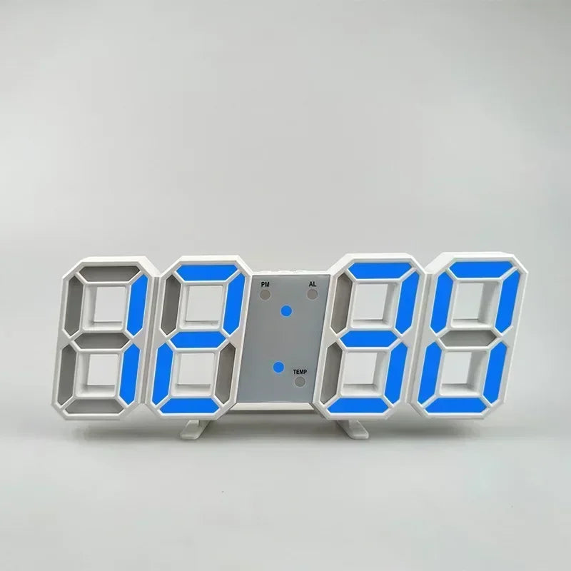 3D LED Digital Alarm Clock