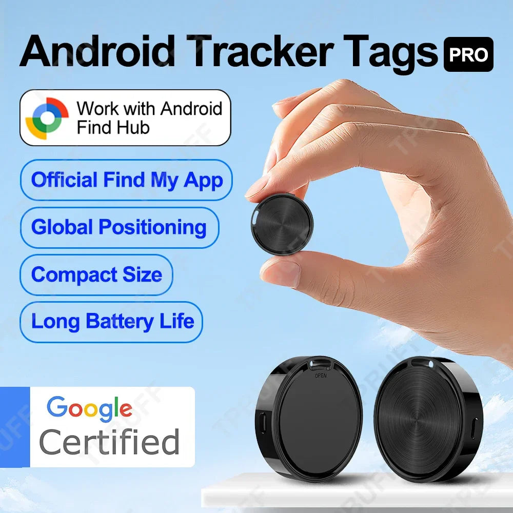CD Google Device Gps Tracking Airtag For Pet Car Android Anti-Lost Alarm Smart Activity Trackers Wearable Device Car Accessories